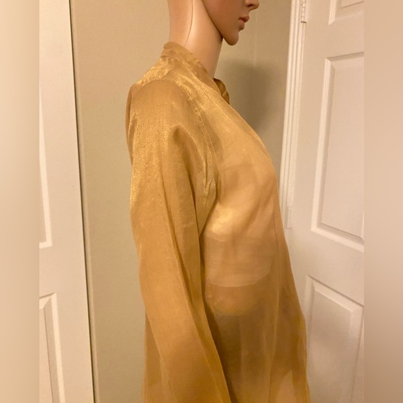 Eileen Fisher Metallic Top - Picture 6 of 12